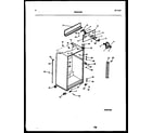 White-Westinghouse RT176NLW0 cabinet parts diagram