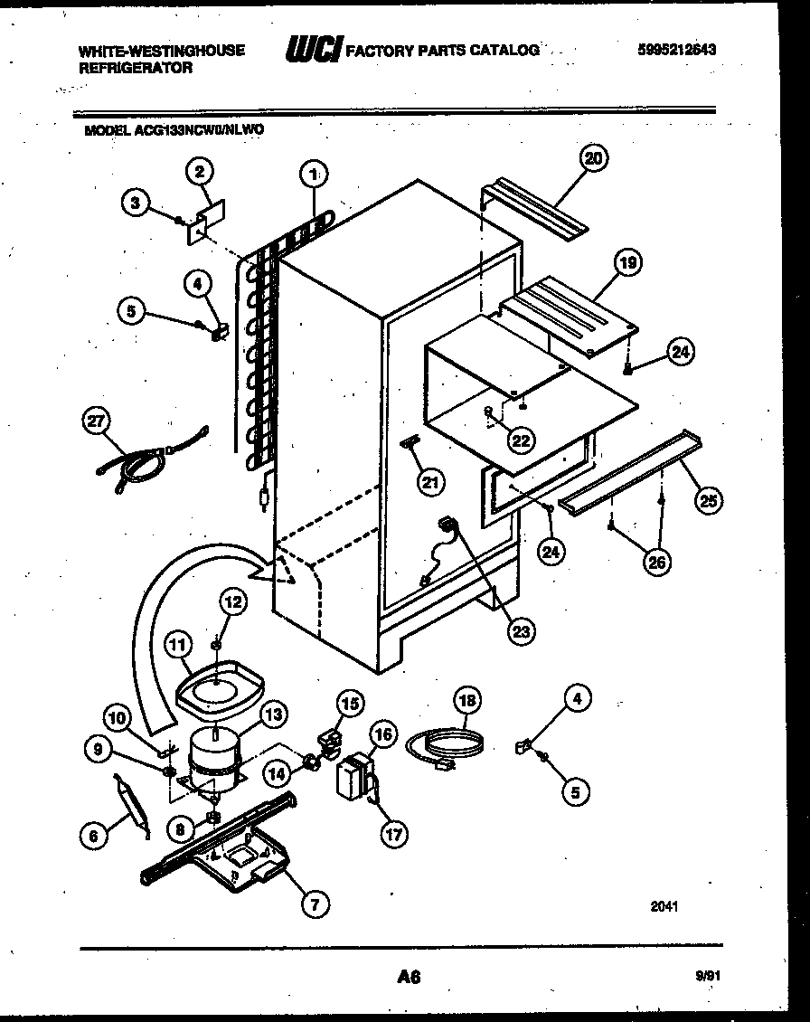System and automatic defrost parts
