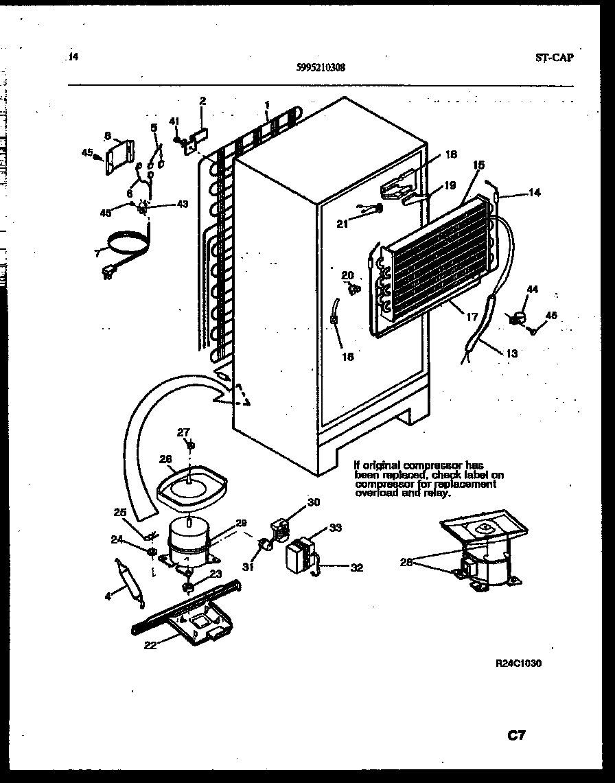 SYSTEM AND AUTOMATIC DEFROST PARTS