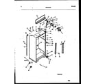 White-Westinghouse PRT217MCW2 cabinet parts diagram