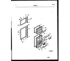 White-Westinghouse RT217NCH0 door parts diagram