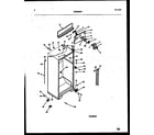White-Westinghouse RT217NCW0 cabinet parts diagram