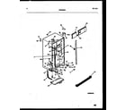 White-Westinghouse RS192MCH1 cabinet parts diagram
