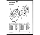 White-Westinghouse WAS18EP2K1 electrical parts diagram