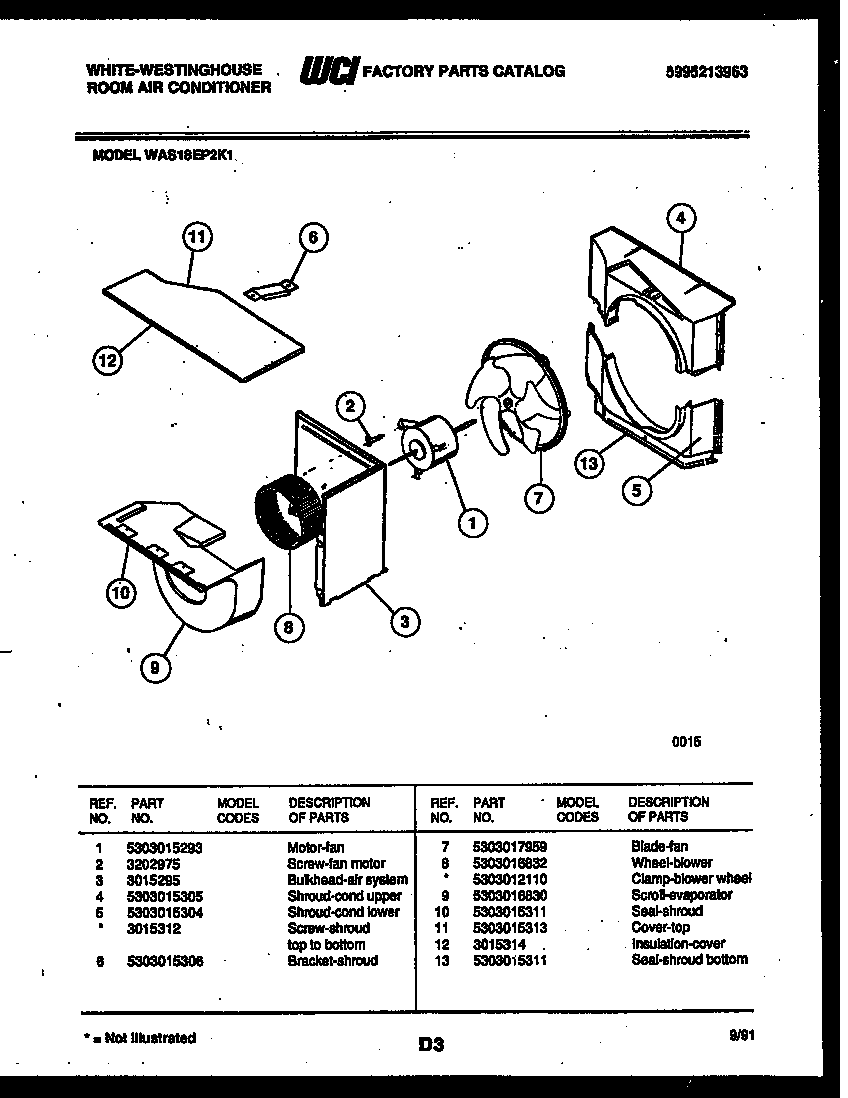 Air handling parts