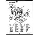 White-Westinghouse WAS18EP2K1 system parts diagram