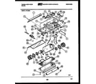 White-Westinghouse HV1536B range vent hood parts diagram