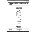 White-Westinghouse HV2536B cover page-text diagram