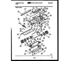 White-Westinghouse HV1530B range vent hood parts diagram