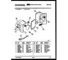 White-Westinghouse WAL117P1A1 electrical parts diagram