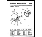 White-Westinghouse WAL117P1A1 air handling parts diagram