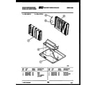 White-Westinghouse WAL106P1A1 unit parts diagram