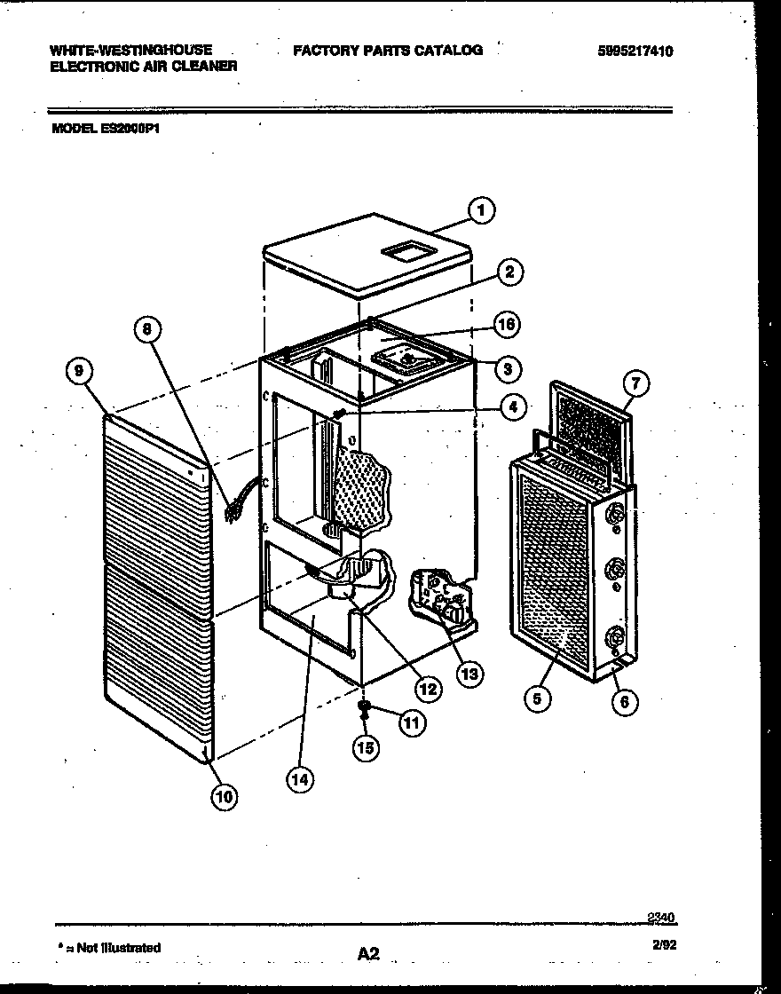 ELECTRONIC AIR CLEANER PARTS