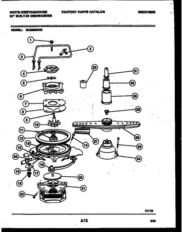 Motor pump parts