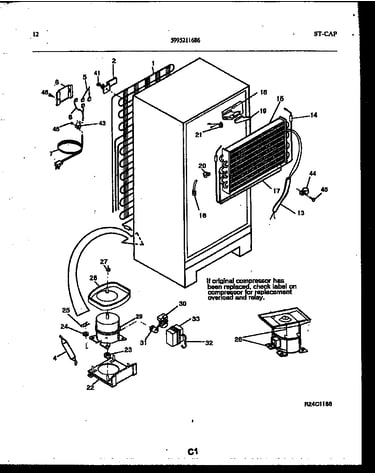 System and automatic defrost parts