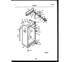 White-Westinghouse RTG215NCW0 cabinet parts diagram