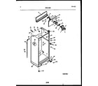 White-Westinghouse RTG215NLD0 cabinet parts diagram