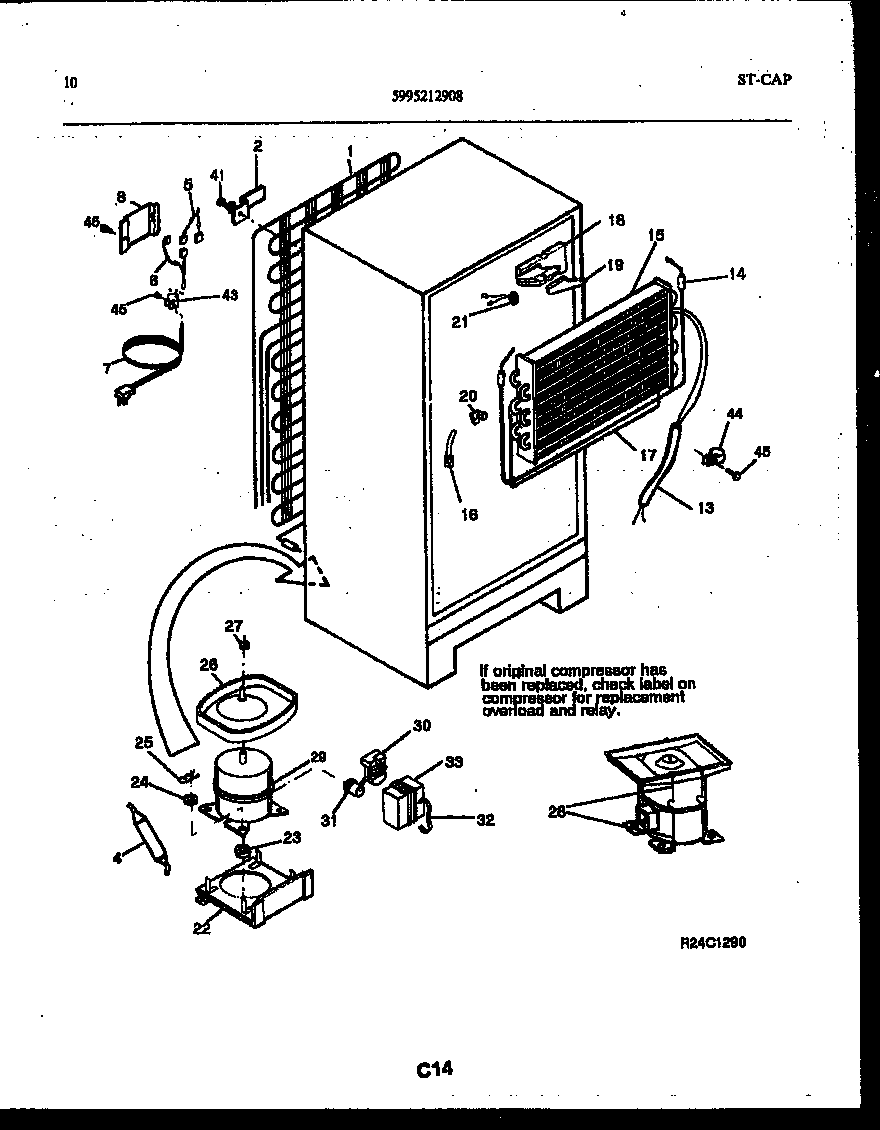 SYSTEM AND AUTOMATIC DEFROST PARTS