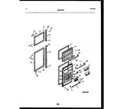 White-Westinghouse RT179NCH0 door parts diagram