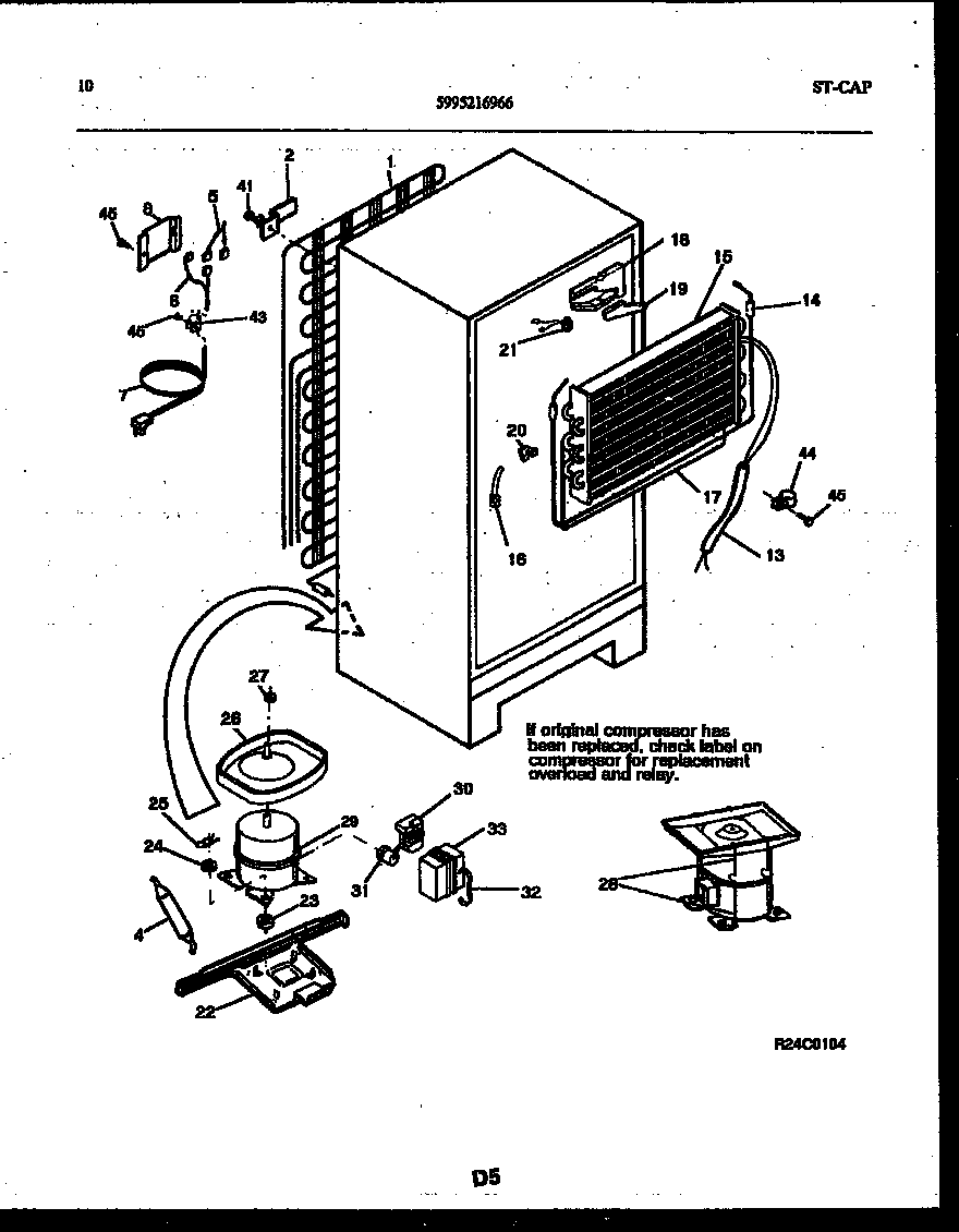 SYSTEM AND AUTOMATIC DEFROST PARTS