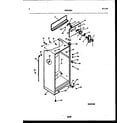 White-Westinghouse RTG216NCW0 cabinet parts diagram