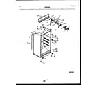White-Westinghouse RT171NCW0 cabinet parts diagram