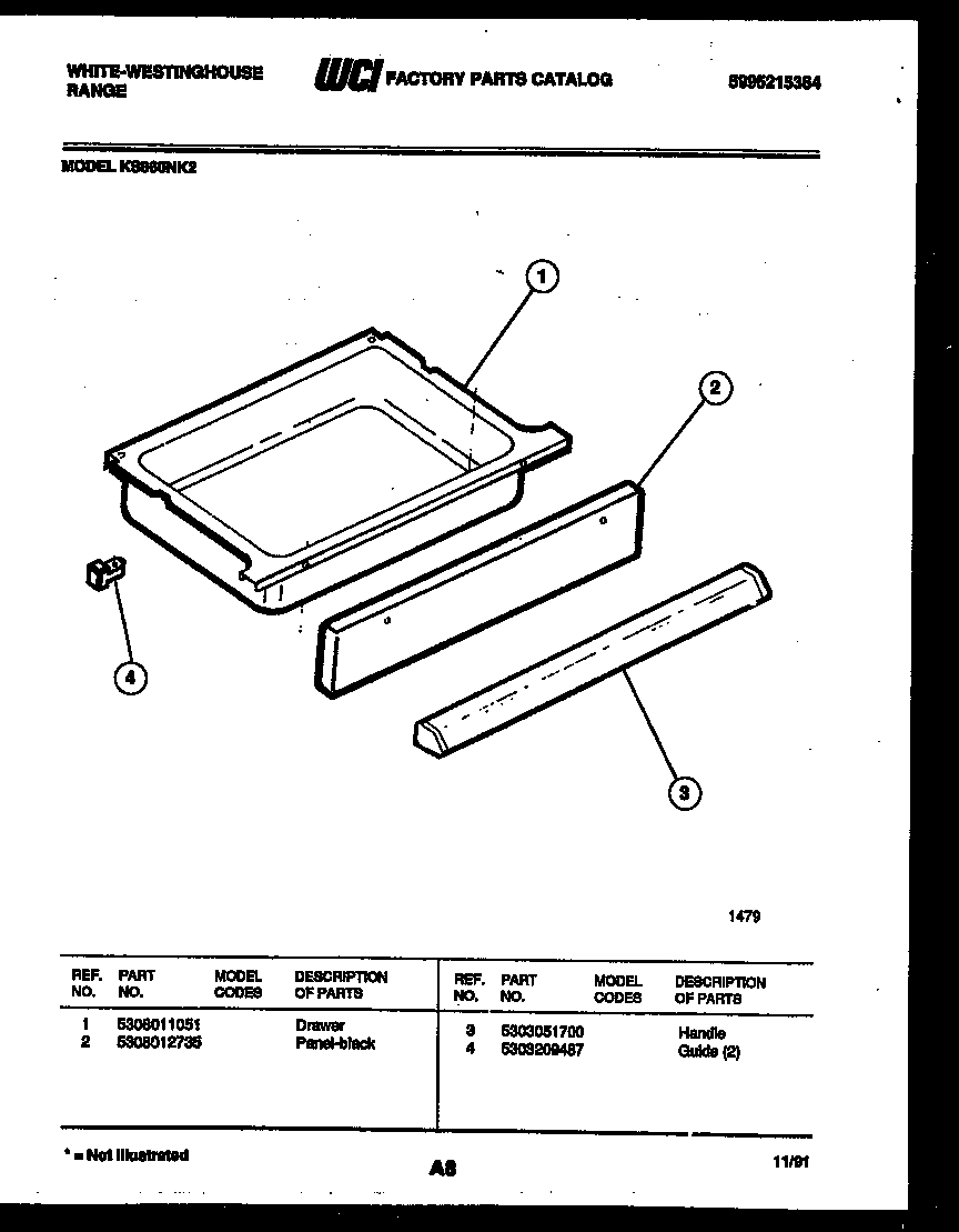 DRAWER PARTS