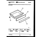 White-Westinghouse KS860NKW2 drawer parts diagram