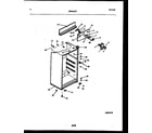White-Westinghouse RT143NLDC cabinet parts diagram