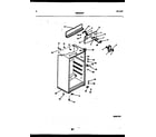 White-Westinghouse RT143NCWC cabinet parts diagram
