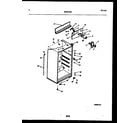 White-Westinghouse ATG150NLW0 cabinet parts diagram