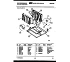 White-Westinghouse WAL092P1A1 system parts diagram