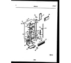 White-Westinghouse RS249NCD1 cabinet parts diagram