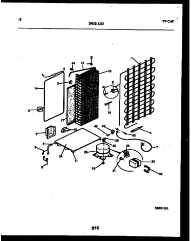 System and automatic defrost parts