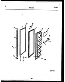 Freezer door parts