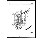 White-Westinghouse RS227MCW2 cabinet parts diagram