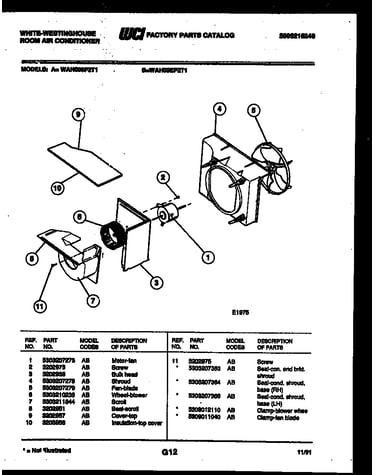 Air handling parts
