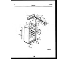 White-Westinghouse ATG185NCW0 cabinet parts diagram