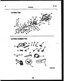 Ice maker and installation parts