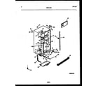 White-Westinghouse RSG192NCW1 cabinet parts diagram