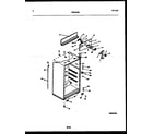 White-Westinghouse ATG180VNLD0 cabinet parts diagram
