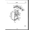 White-Westinghouse ATG130NLW0 cabinet parts diagram