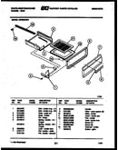 Broiler drawer parts