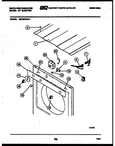 Console and control parts