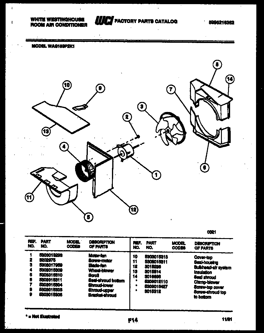 Air handling parts