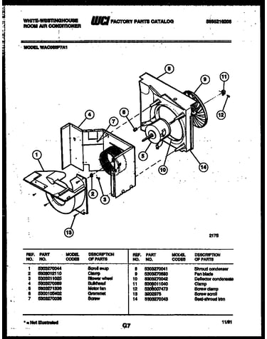 Air handling parts