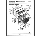 White-Westinghouse WAS189P2K2 cabinet parts diagram