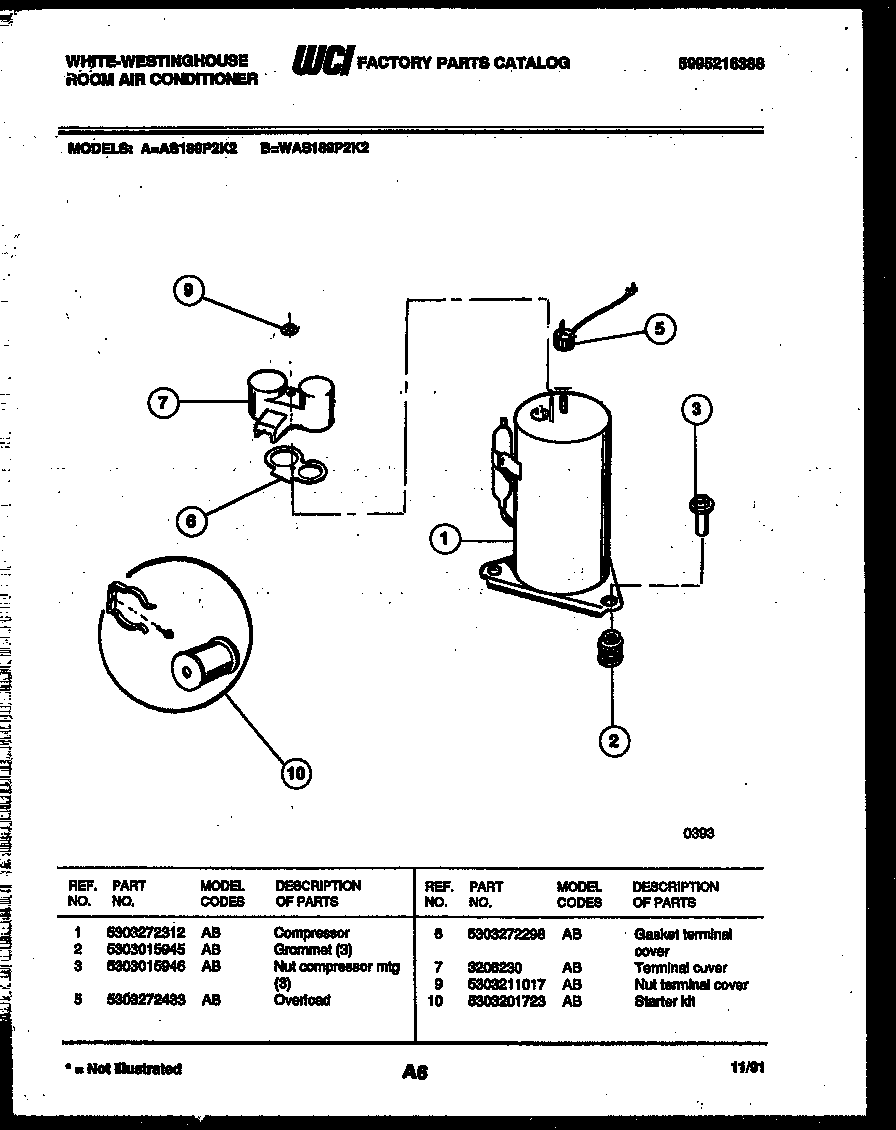 Compressor parts