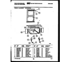 White-Westinghouse WAS189P2K2 cabinet and installation parts diagram