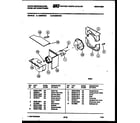 White-Westinghouse WAS256P2K1 air handling parts diagram